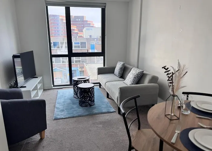 Sheffield Centre - Modern 1Br Apartment - Sleeps 3